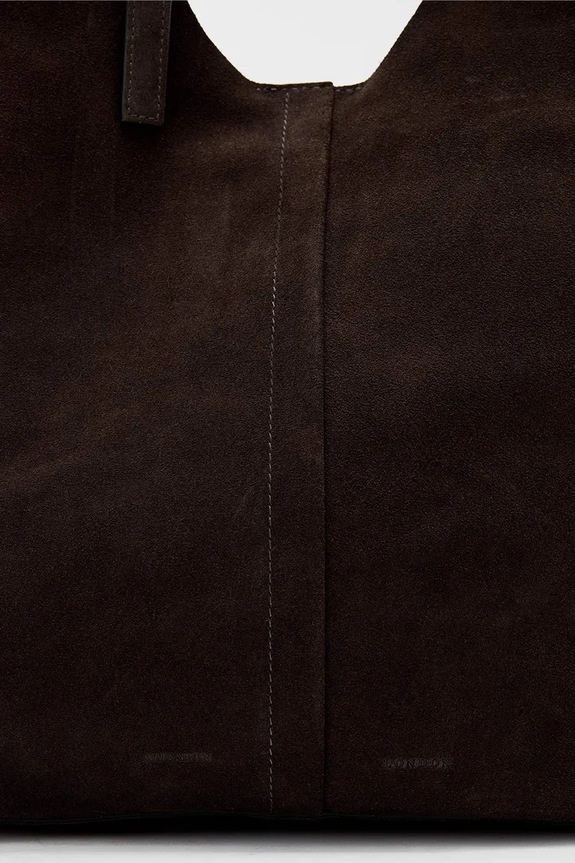 AllSaints kabelka typu shopper dámska semišová ARA W338XC hnedá
