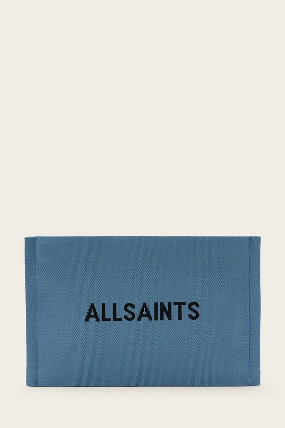 Τσάντα AllSaints IZZY υφασμάτινο μπλε W445XC