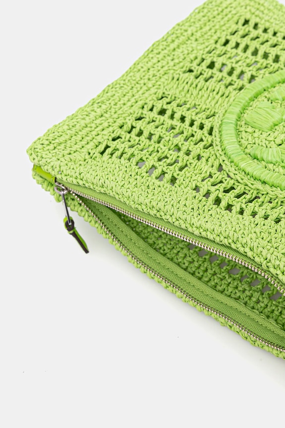 Tory Burch poșetă Ella 155038.300 verde