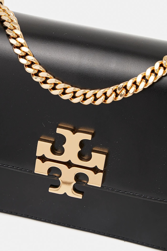 Kožená kabelka Tory Burch Eleanor čierna 166169.001