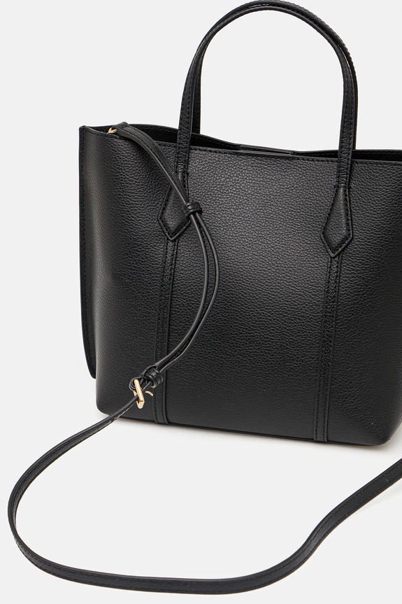 Akcesoria Tory Burch torebka skórzana Perry 174234.001 czarny