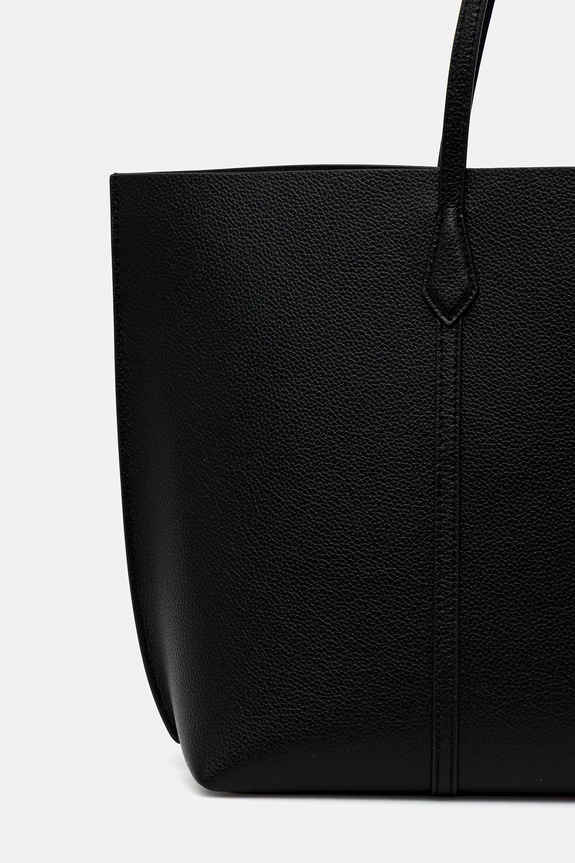 Tory Burch poșetă de piele Perry negru 169476.001