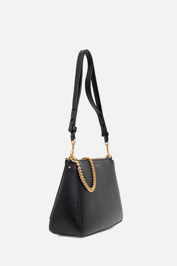 Kožená kabelka Tory Burch Perry 175544.001 černá AW25
