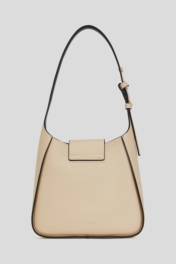Karl Lagerfeld borsa a mano in pelle A3W30048 beige AW25