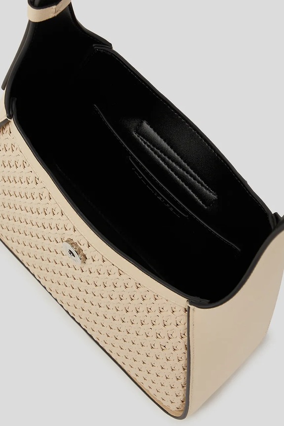 Accessori Karl Lagerfeld borsa a mano in pelle A3W30048 beige