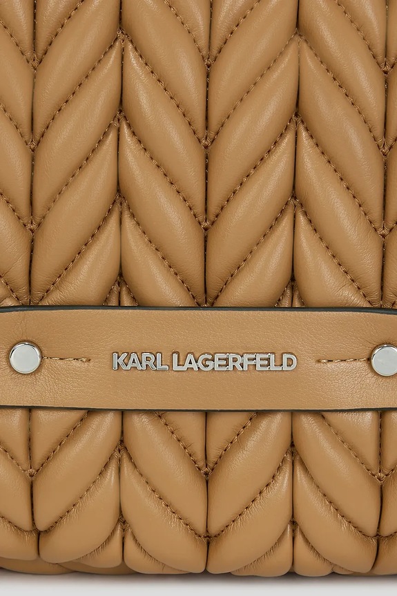 Doplnky Kabelka Karl Lagerfeld K/WEAVE A3W30147 hnedá