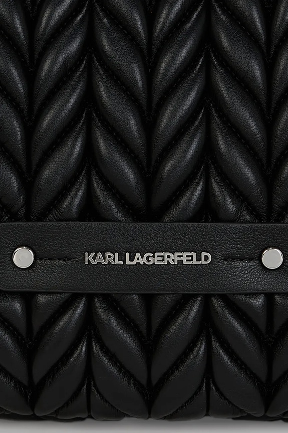 Doplnky Kabelka Karl Lagerfeld K/WEAVE A3W30147 čierna