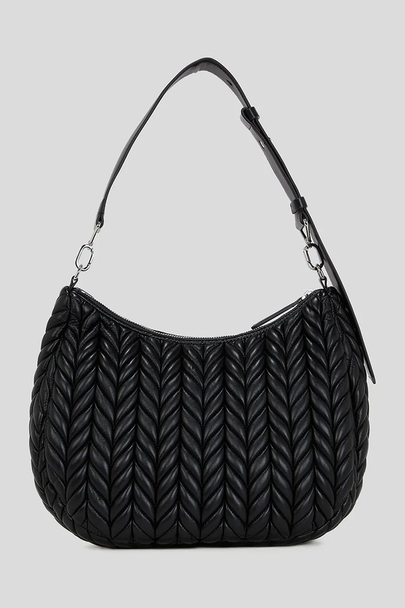 Kabelka Karl Lagerfeld K/WEAVE čierna A3W30147