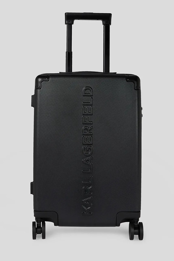 Kufor Karl Lagerfeld K/TRAVEL jednofarebný čierna A3W30245