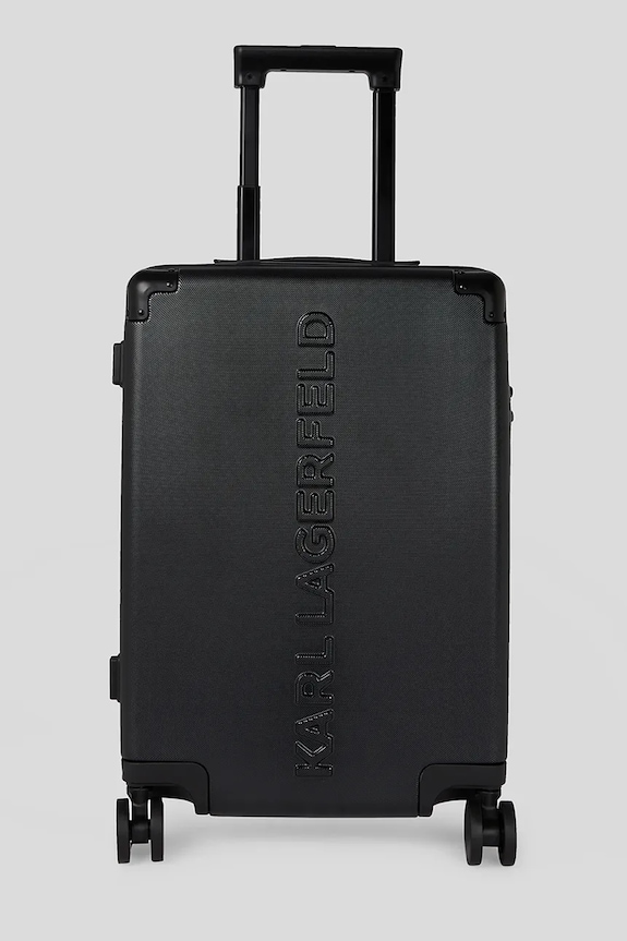 Kufor Karl Lagerfeld K/TRAVEL jednofarebný čierna A3W30245
