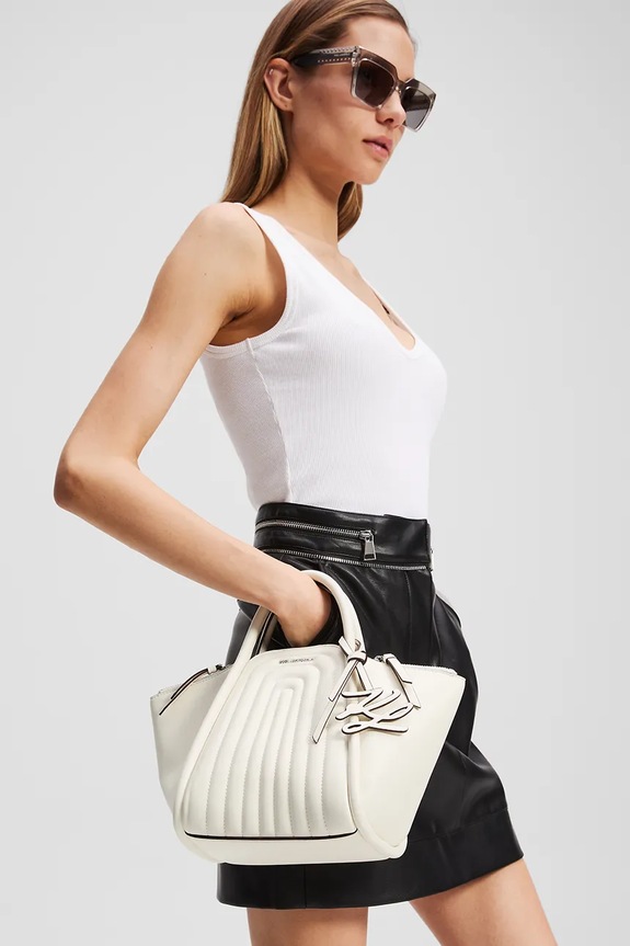 Karl Lagerfeld torebka K/WELLEN A3W30260 biały