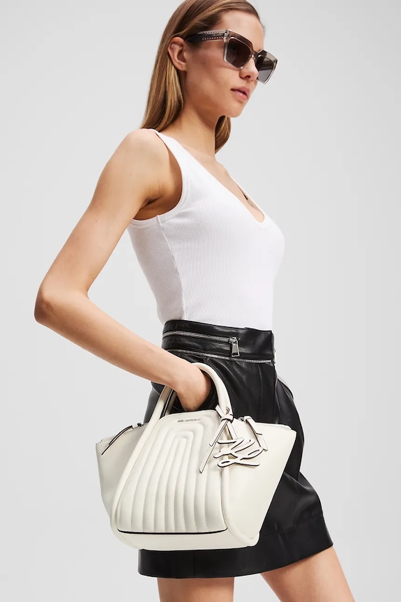 Karl Lagerfeld torebka K/WELLEN A3W30260 biały