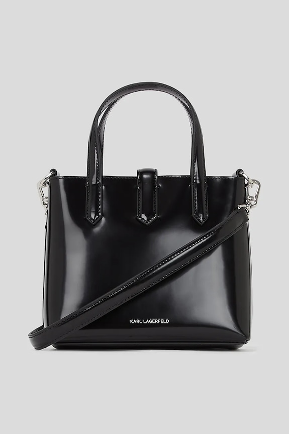 Karl Lagerfeld borsa a mano in pelle A3W30288 nero AW25