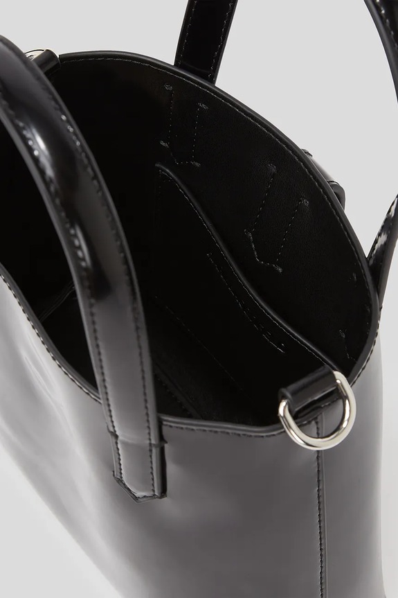 Accessori Karl Lagerfeld borsa a mano in pelle A3W30288 nero