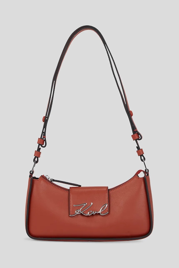 Torba Karl Lagerfeld premalo za format A4 crvena A3W30290