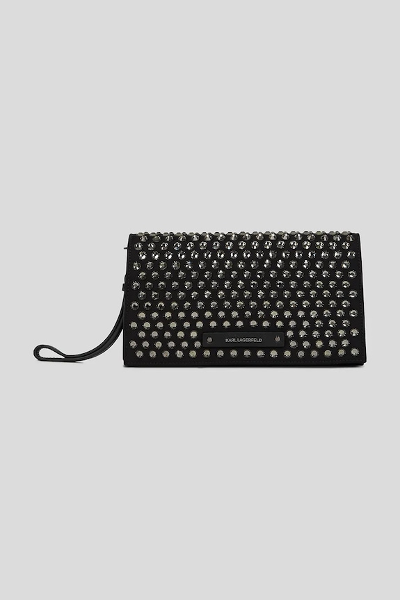 Karl Lagerfeld pochette tessile nero A3W30308