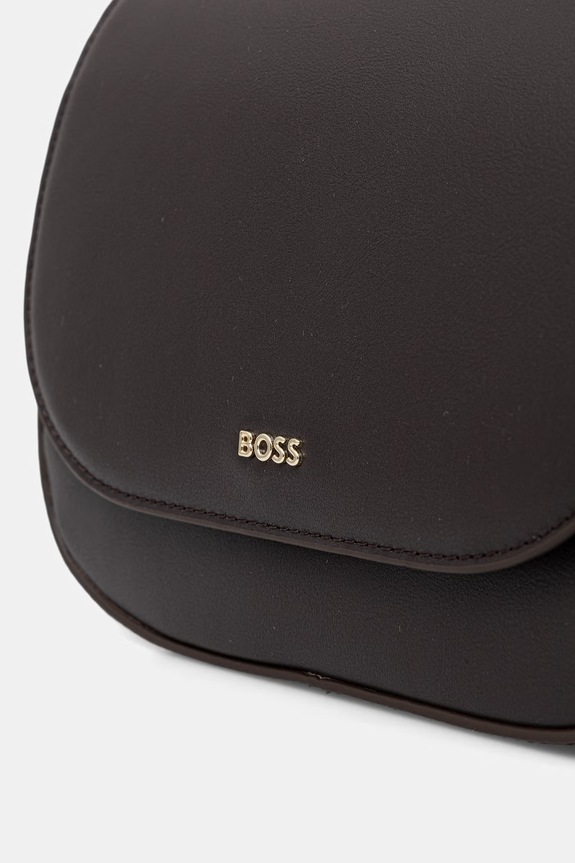 BOSS сумка crossbody для женщин кожаная NUMAH Saddle коричневый 50547756