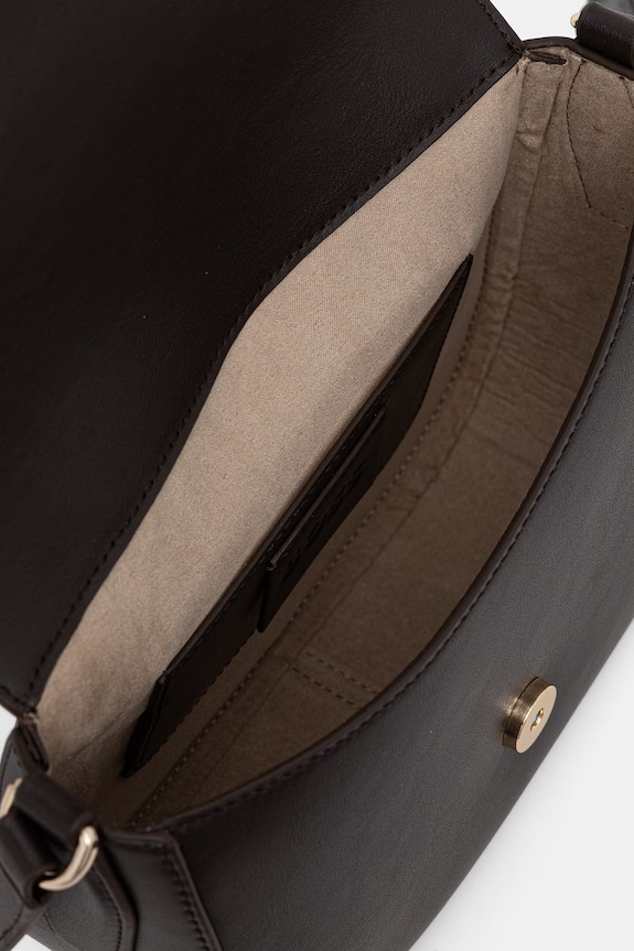 BOSS сумка crossbody для женщин кожаная NUMAH Saddle 50547756 коричневый