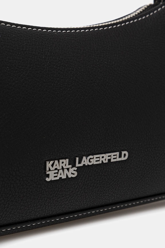 Τσάντα Karl Lagerfeld Jeans μαύρο A3W30011