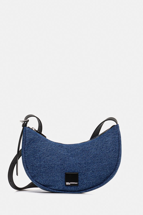 Karl Lagerfeld Jeans kézitáska szintetikus bőr kék A3W30209