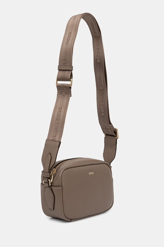 BOSS crossbody kabelka dámská Sandy Crossbody 50547765 béžová SS26