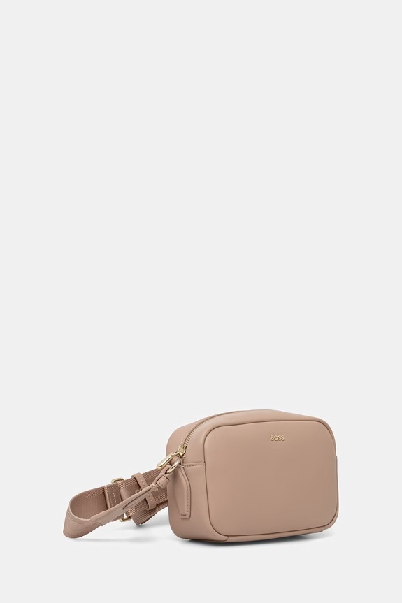 BOSS torebka crossbody damska Sandy Crossbody 50547765 beżowy SS26