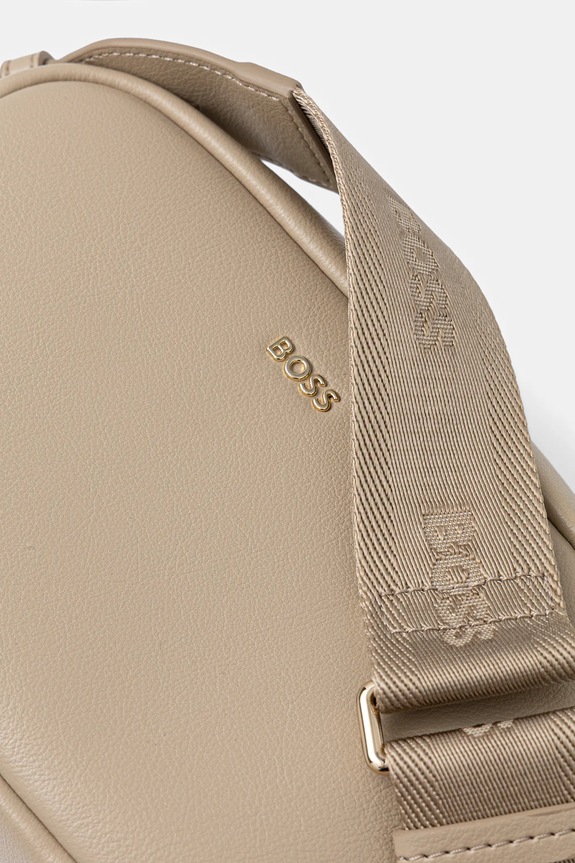 BOSS χιαστί γυναικεία Sandy Crossbody μπεζ 50547765
