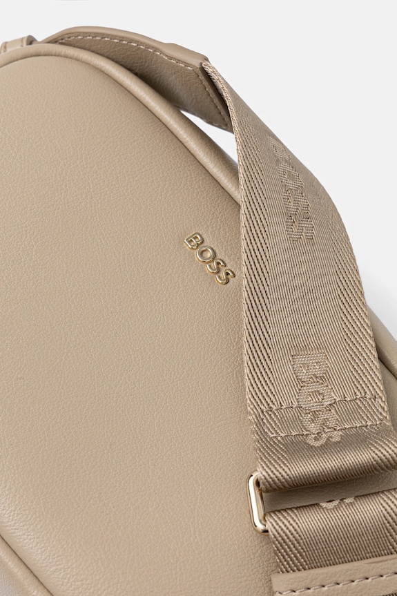 BOSS χιαστί γυναικεία Sandy Crossbody μπεζ 50547765
