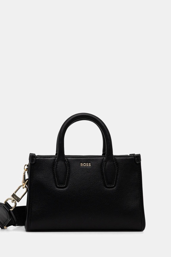 BOSS torebka Sandy SM Tote nie mieści A4 czarny 50547766