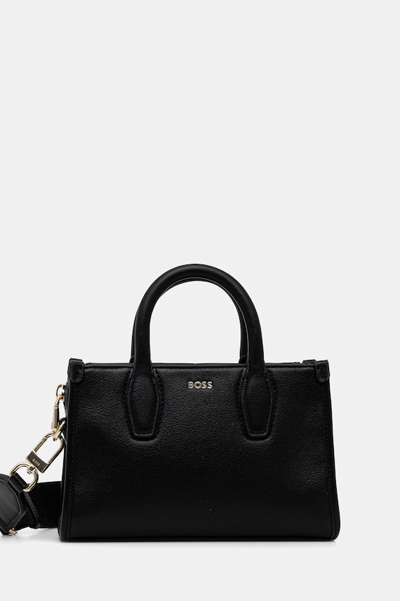 BOSS torebka Sandy SM Tote nie mieści A4 czarny 50547766