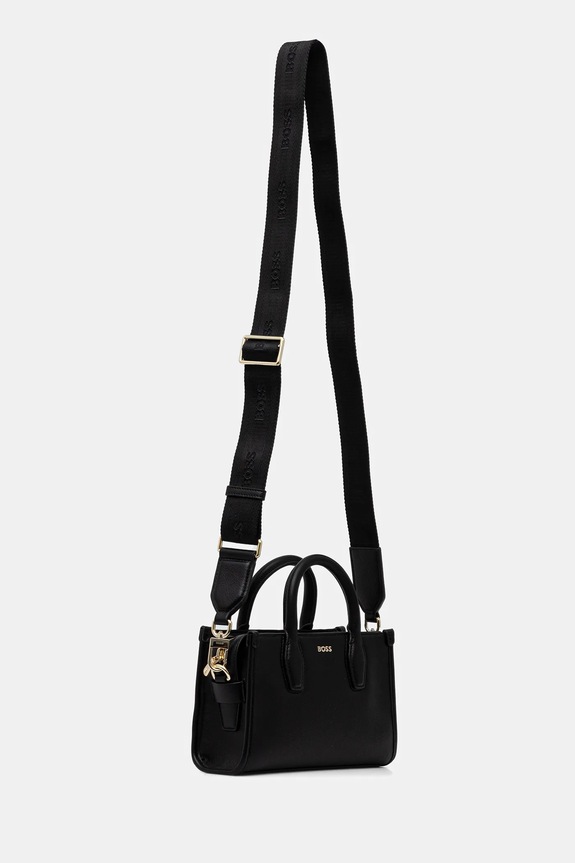 BOSS torebka Sandy SM Tote 50547766 czarny SS26