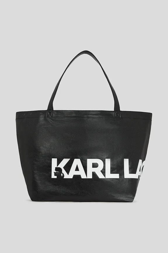 Torba Karl Lagerfeld remen se ne skida crna A3W50029