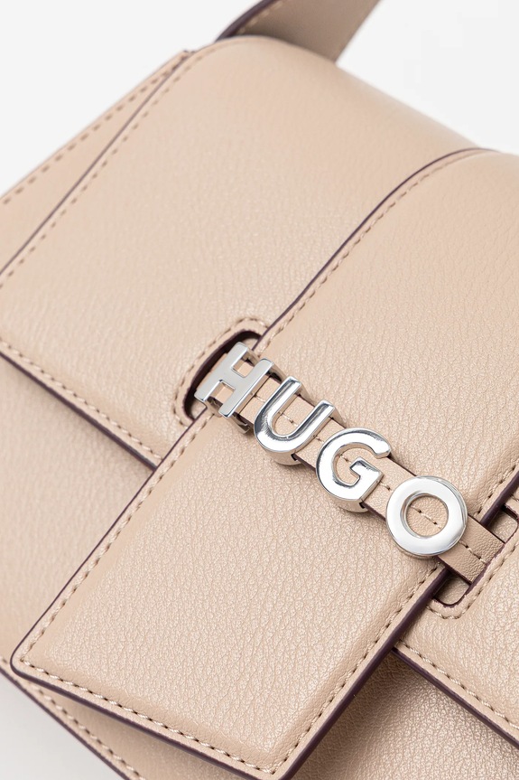 HUGO torebka Mel 2.0 Sh. Bag Flap beżowy 50541806