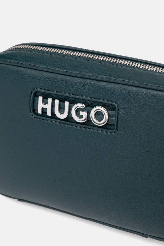 HUGO geantă Mel 2.0 Crossb. Zip verde 50547054