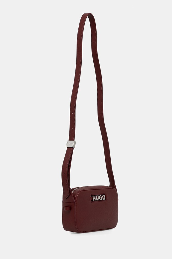 Kabelka HUGO Mel 2.0 Crossb. Zip 50547054 burgundské AW25