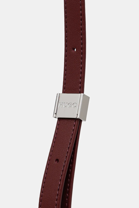 Kabelka HUGO Mel 2.0 Crossb. Zip 50547054 burgundské
