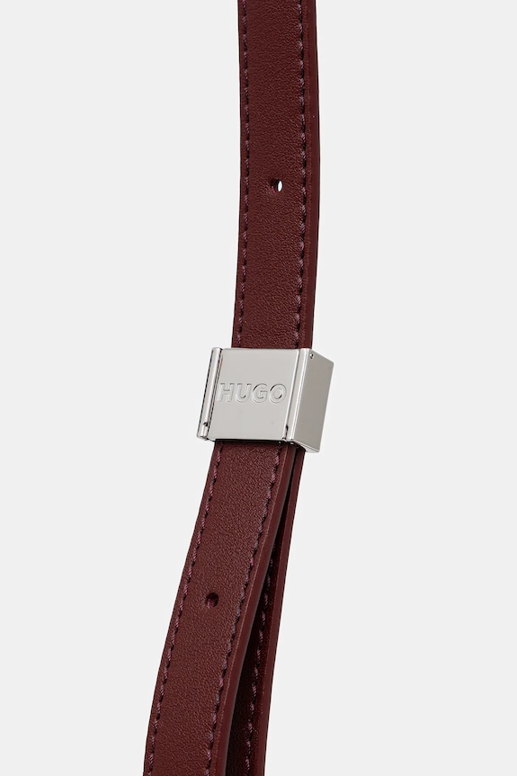 Kabelka HUGO Mel 2.0 Crossb. Zip 50547054 burgundské