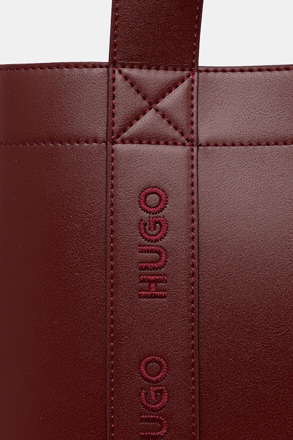 Doplnky Kabelka HUGO Becky UP_Tote SM 50547491 burgundské