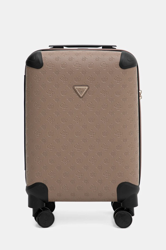 Guess valigia WILDER SMALL piccola impronta beige TWDP74.52983