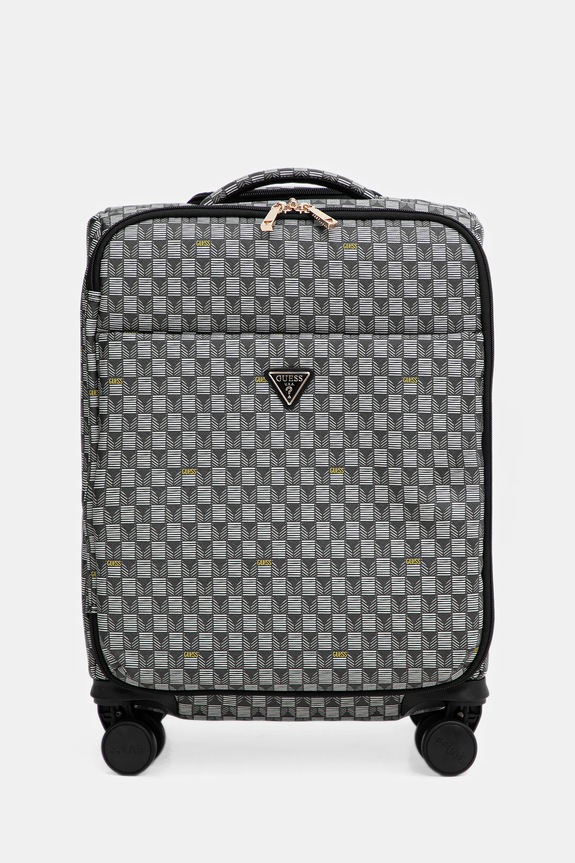 Βαλίτσα Guess FOLLIE SMALL απομίμηση λείου δέρματος μαύρο TWLW96.76983