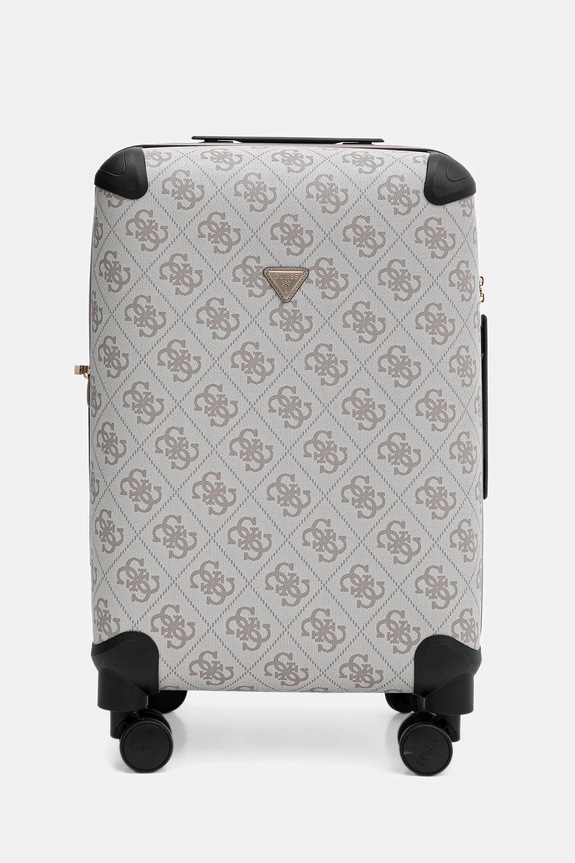 Guess valigia BERTA MEDIUM stampa all-over grigio TWOB86.88982