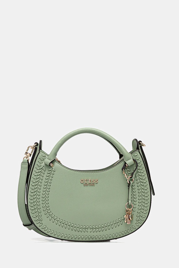 Сумочка Guess TATUM не вмещает А4 зелёный HWNG96.67060