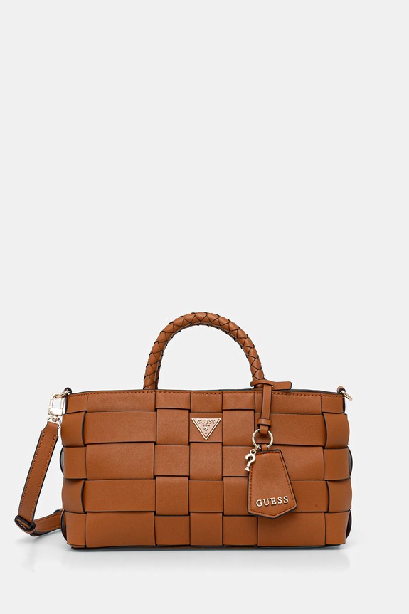 Guess torebka MAYLEE nie mieści A4 brązowy HWWG96.61060