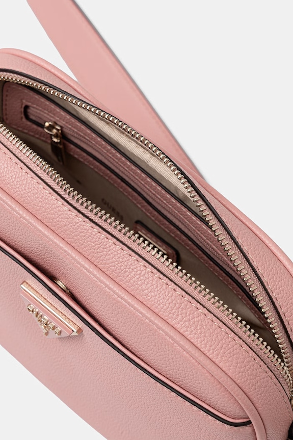 Τσάντα Guess MERIDIAN HWBG69.74140 ροζ