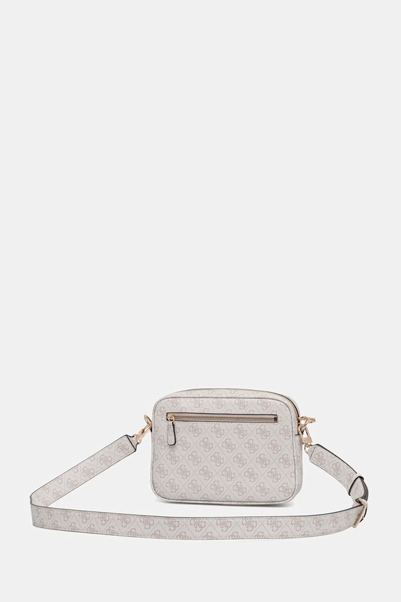 Doplňky Guess crossbody kabelka dámská z imitace kůže MERIDIAN HWSG69.74140 bílá