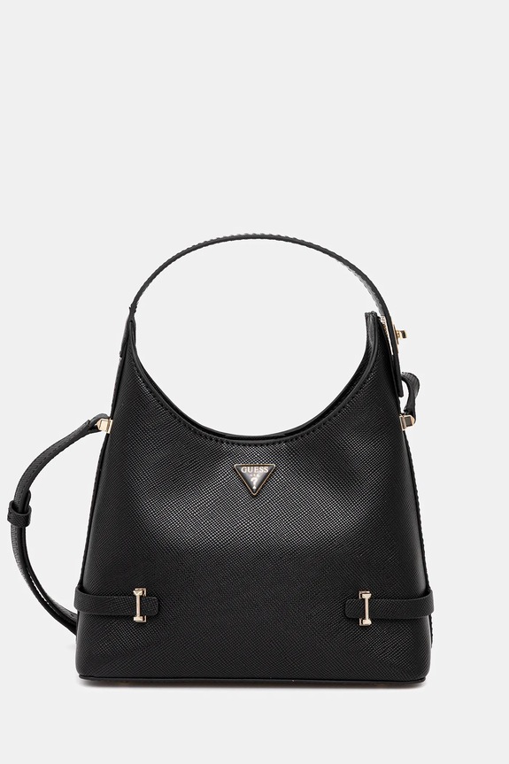 Guess poșetă ROSALBA uni negru HWZG96.57010