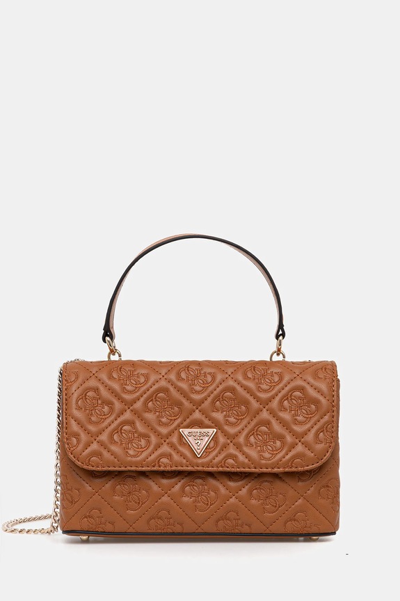 Kabelka Guess ADELASIA imitácia kože hnedá HWQL96.58210