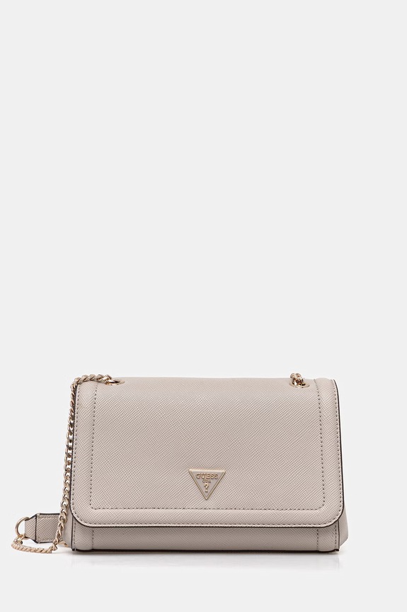 Guess geantă NOELLE uni bej HWZG96.72210