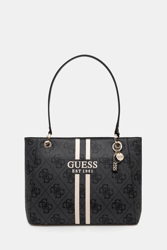 Kabelka Guess NOELLE vzorovaný sivá HWOS96.72250