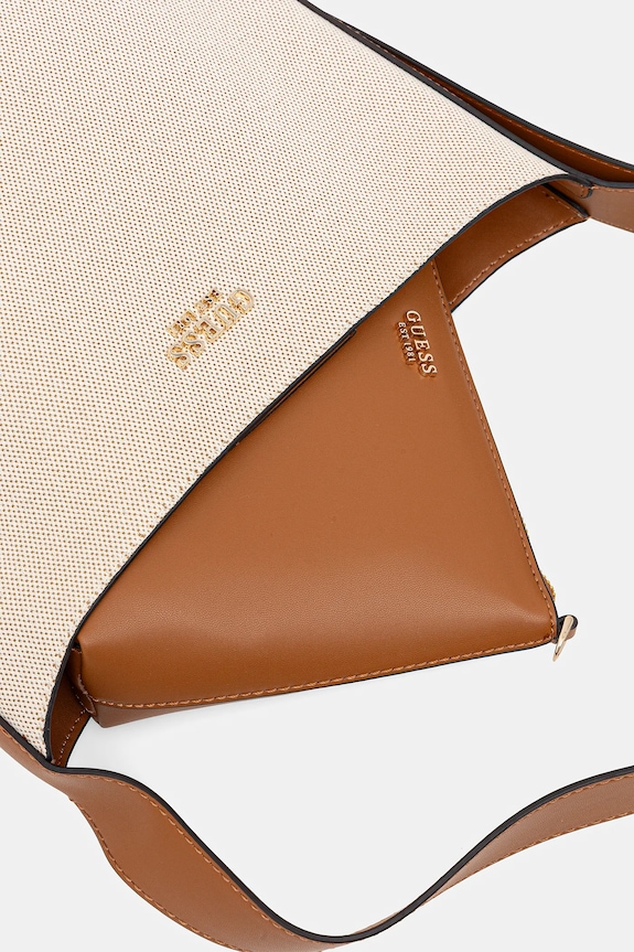 Guess poșetă NICOLETTE bej HWAG96.62040